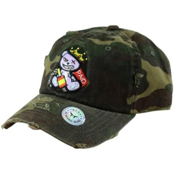 Dad Hat Aesthetic Hats Streetwear Bear Embroidered Graphic Hats